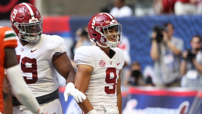 Crimson Tide quarterback Bryce Young